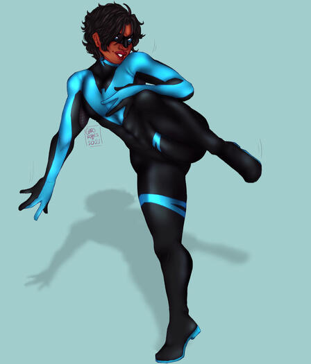 full render (pose charge)